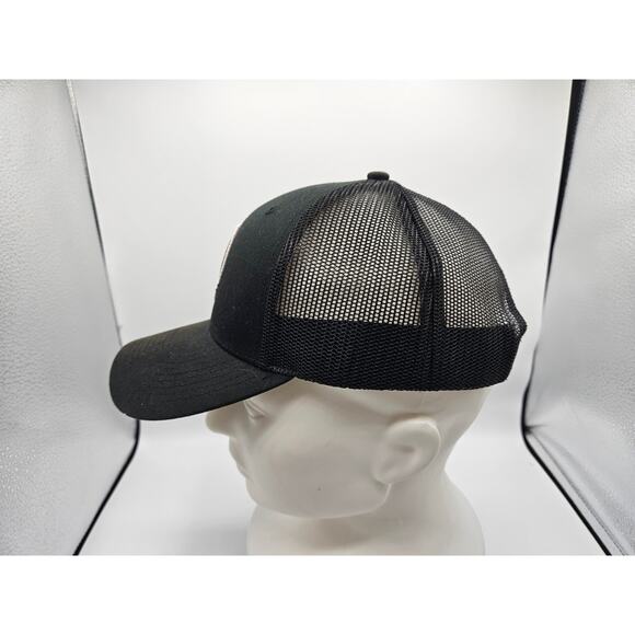 Callaway Chicopee MA Chrome Soft Snapback Hat Cap Black Logo Faded Brim - Picture 7 of 7